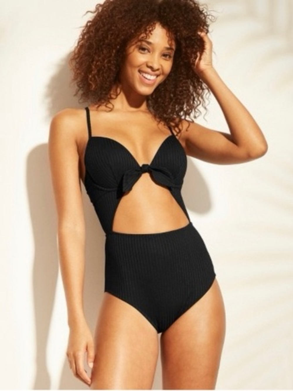 Shade & Shore NWT 36D Cutout Swimsuit